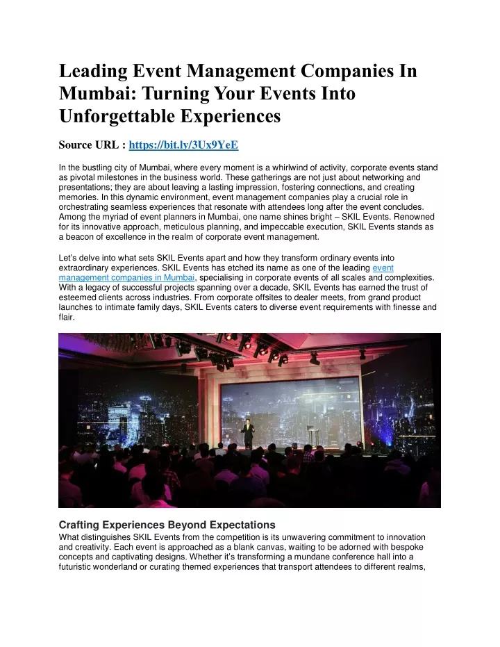 leading event management companies in mumbai