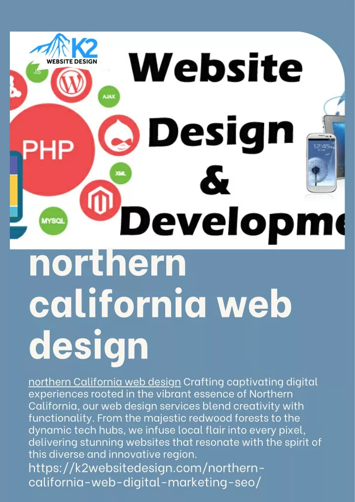 northern california web design northern