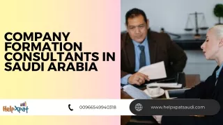 company formation consultants in saudi arabia pdf