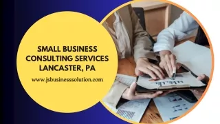 Small Business Consulting Services Lancaster, PA