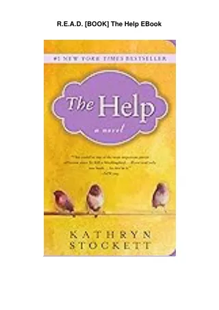 R.E.A.D. [BOOK] The Help EBook