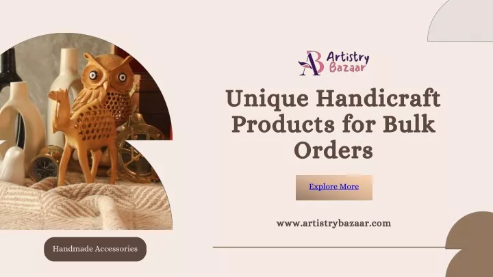 unique handicraft products for bulk orders