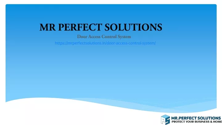 mr perfect solutions