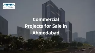 Commercial Projects for Sale in Ahmedabad