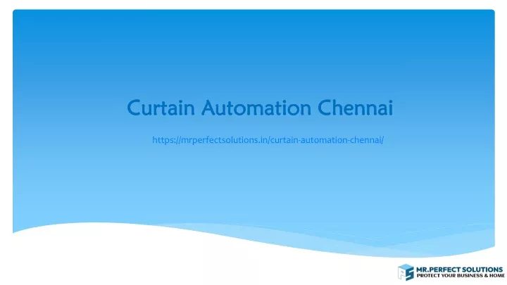 curtain automation c hennai