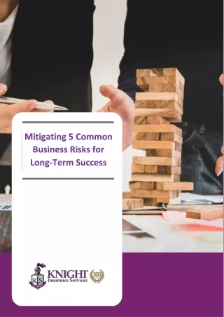 Mitigating 5 Common Business Risks for Long-Term Success