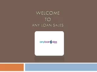 Crypro Loan Perth | Any Loan Sales