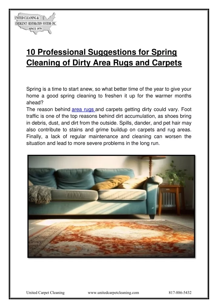 10 professional suggestions for spring cleaning