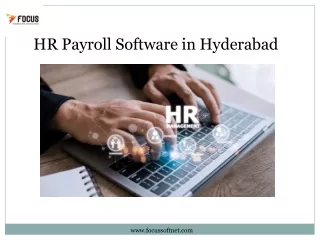 HR Payroll Software in Hyderabad