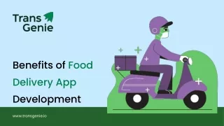 Benefits of food delivery app