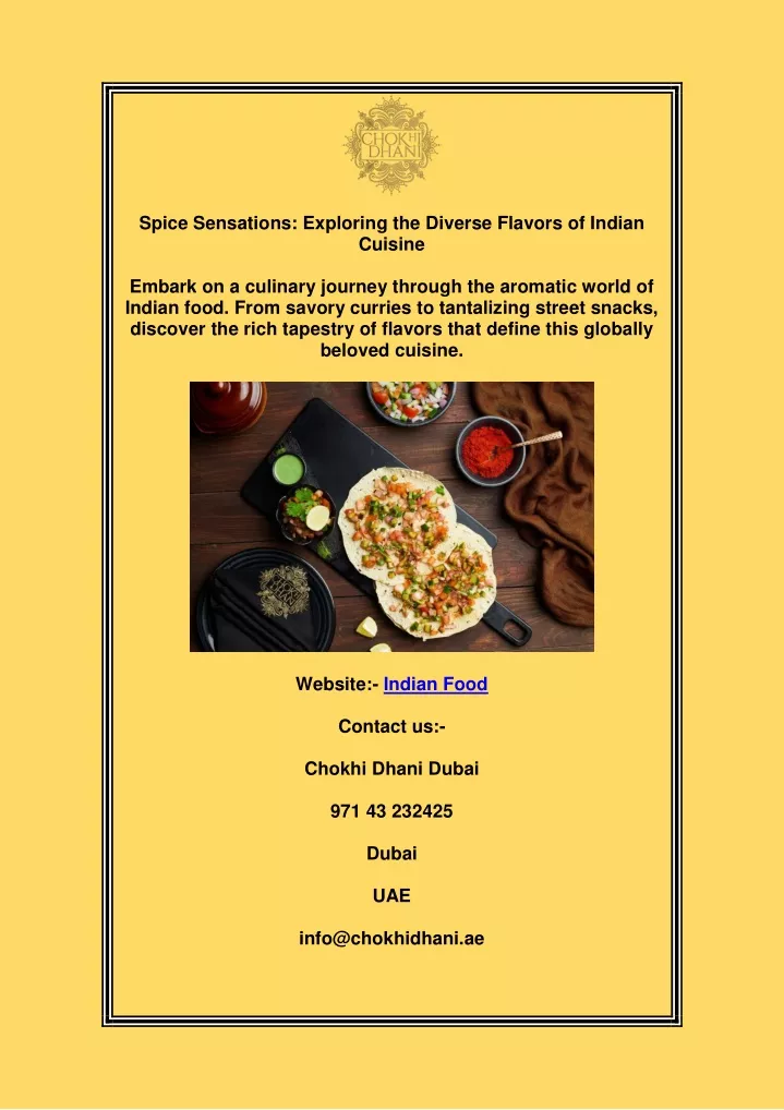 spice sensations exploring the diverse flavors