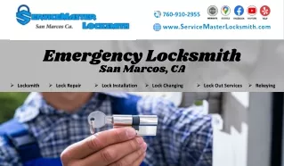 Emergency Locksmith San Marcos, CA