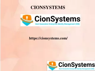 Active Directory Security Solution, cionsystems.com