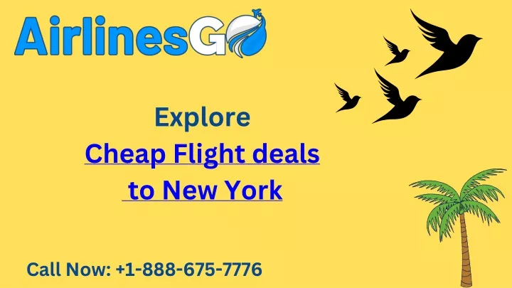 explore cheap flight deals to new york