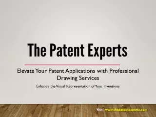 Visualizing Innovation: Professional Patent Drawing Services | The Patent Expert