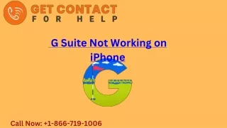g suite not working on iphone