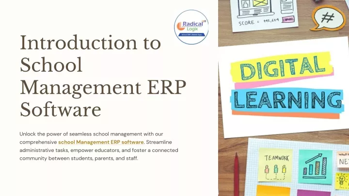 introduction to school management erp software