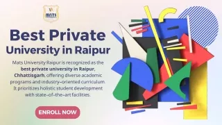Best Private University in Raipur, Chhattisgarh 242