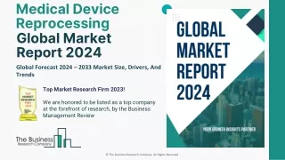Medical Device Reprocessing Market Size, Share, Growth And Forecast 2024-2033