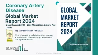 Coronary Artery Disease Market Growth Drivers, Trends, Industry Forecast To 2033