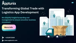 Transforming Global Trade with Logistics App Development