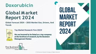 Doxorubicin Market Growth Trends, Share Analysis, Revenue Forecast 2033
