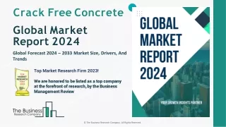 Crack Free Concrete Market Size, Industry Share, Analysis Report 2024-2033