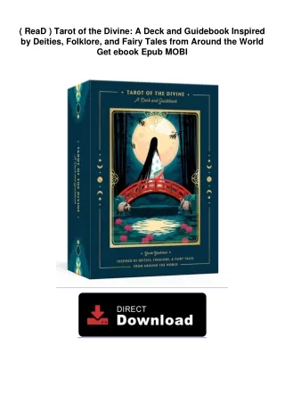 ( ReaD )  Tarot of the Divine: A Deck and Guidebook Inspired by Deities,