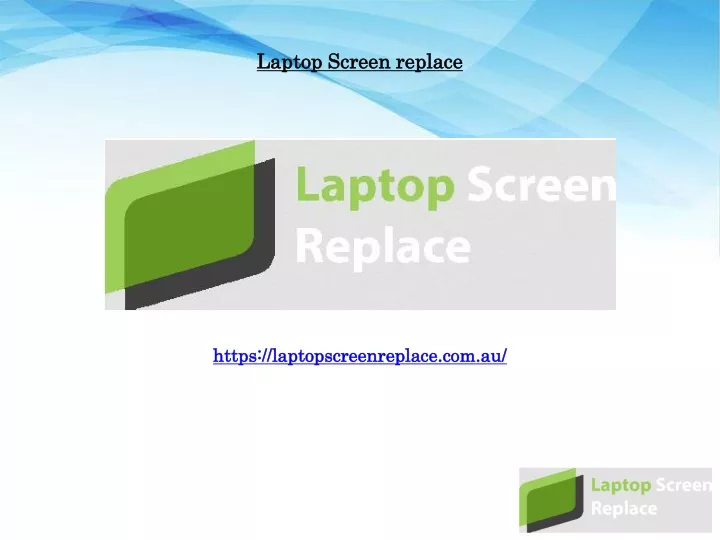 laptop screen replace