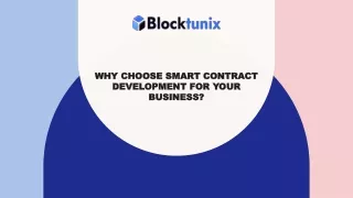 Expert Smart Contract Development Company for Seamless Blockchain Solutions