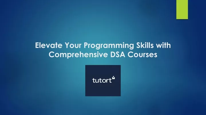 elevate your programming skills with comprehensive dsa courses