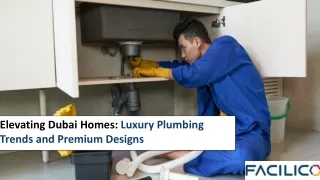 Elevating Dubai Homes: Luxury Plumbing Trends and Premium Designs