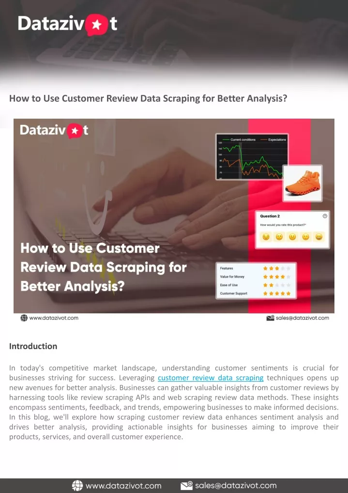 how to use customer review data scraping