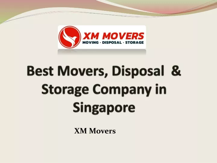 best movers disposal storage company in singapore