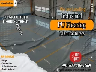 PU Flooring Manufacturers Chennai , Coimbatore , Tiruppur , Kanchipuram , Pondi , Vellore