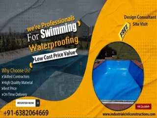 Swimming Waterproofing Manufacturers Chennai , Coimbatore , Tiruppur , Kanchipuram , Pondi , Vellore