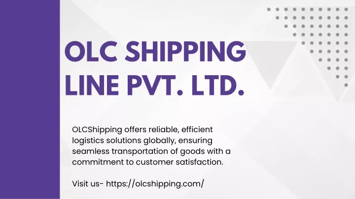 olc shipping line pvt ltd