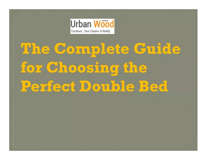 the complete guide for choosing the perfect