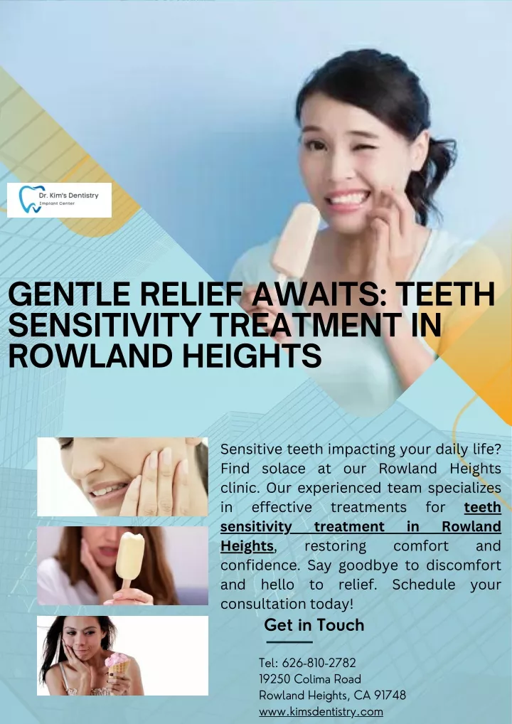 gentle relief awaits teeth sensitivity treatment