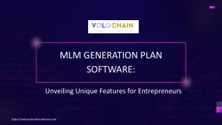 mlm generation plan software
