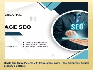 SEO Services Company in Singapore