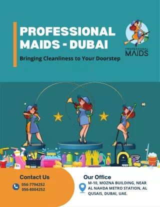 Professional Maids in Dubai