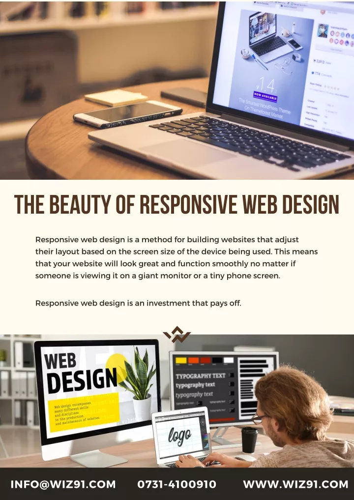 the beauty of responsive web design