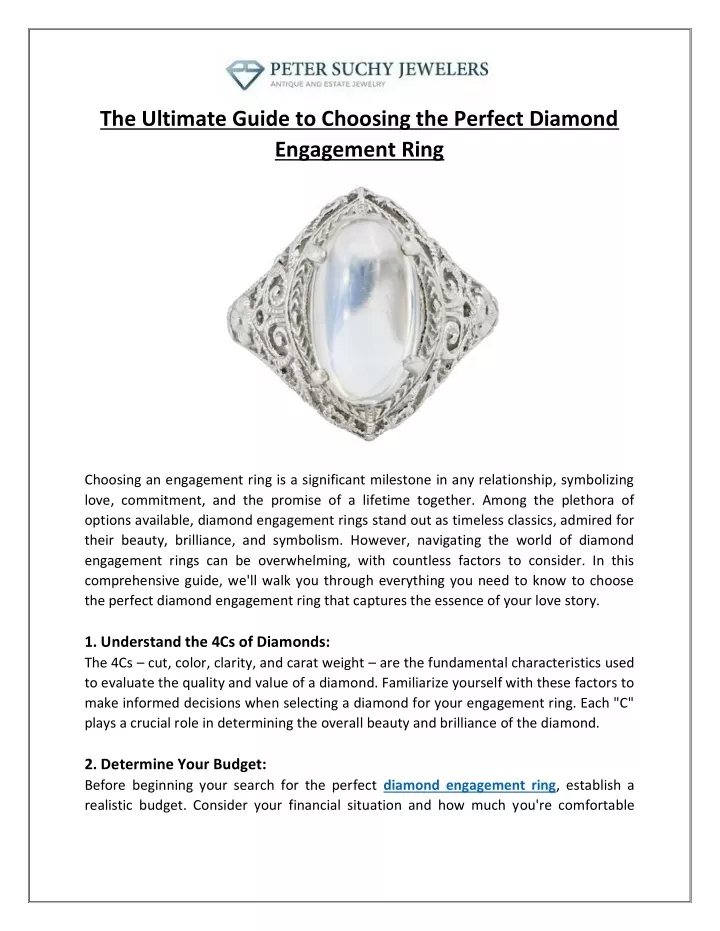 the ultimate guide to choosing the perfect