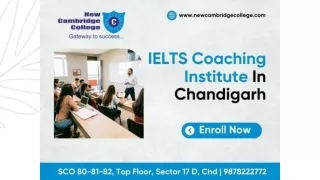 IELTS coaching in Chandigarh - New Cambridge College