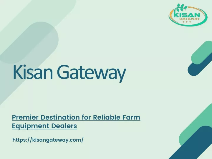 kisan gateway