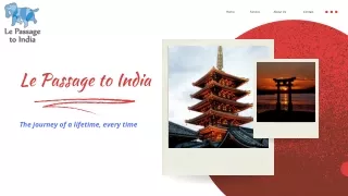 Le Passage to India : Traveling to India Best Time of Year, Traveling to India,
