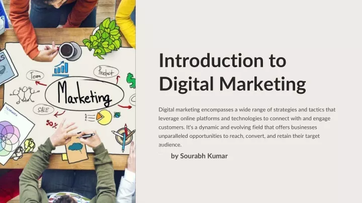 introduction to digital marketing