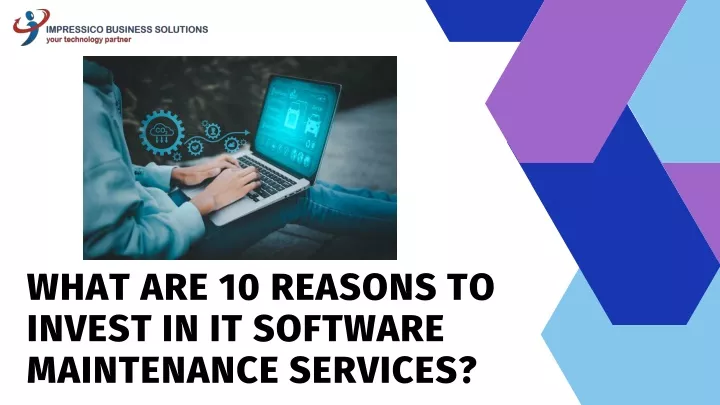 what are 10 reasons to invest in it software