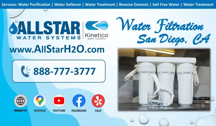 services water purification water softener water